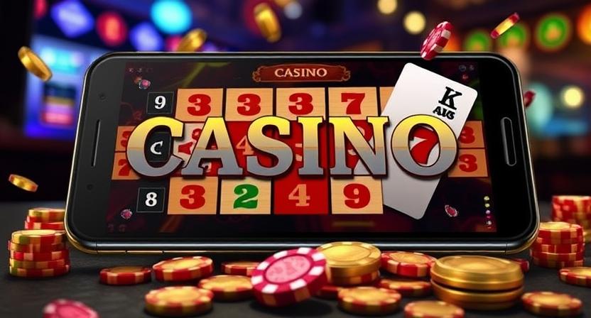BG333 mobile casino app interface